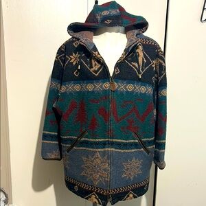 Vintage L.L. Bean Multicolor Wool Blend Jacket